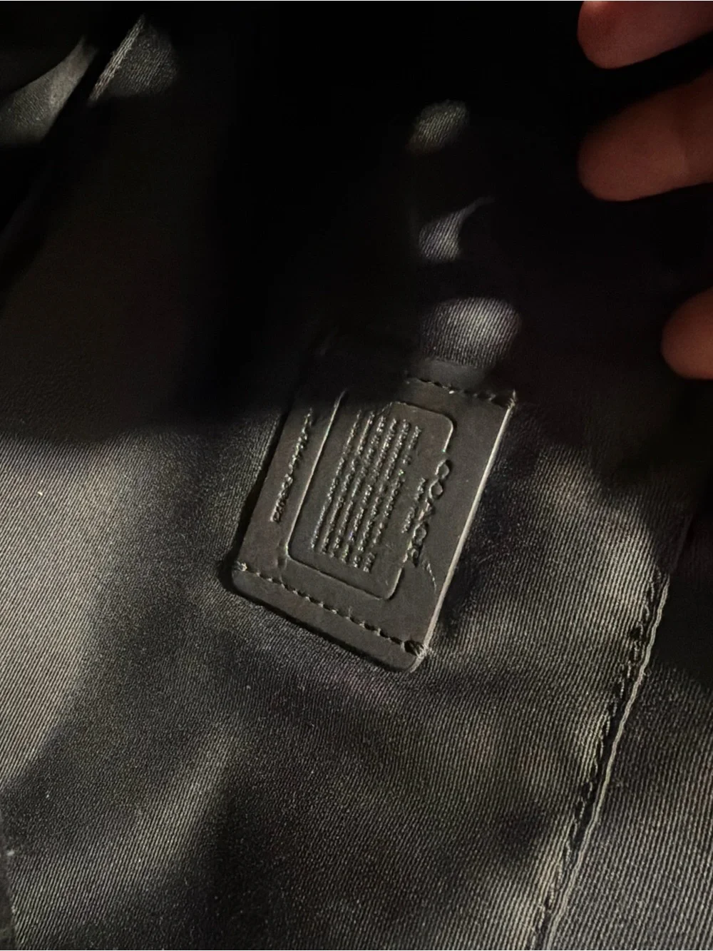 Coach signature monogram
